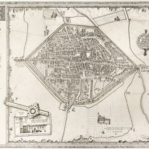 Prospero Camuncoli - Veduta di Reggio