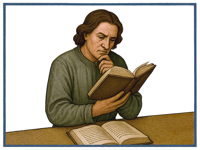 Scopri lo spazio dedicato alla consultazione e allo studio Immagine della sezione Sala Studio